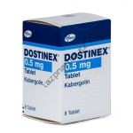 Каберголин Достинекс Sp Laboratories 8 таблеток по 0,25мг