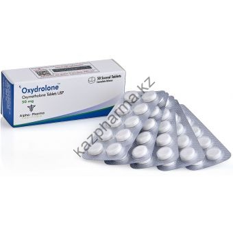 Oxydrolone (Оксиметолон, Анаполон) Alpha Pharma 50 таблеток (1таб 50 мг) - Краснодар