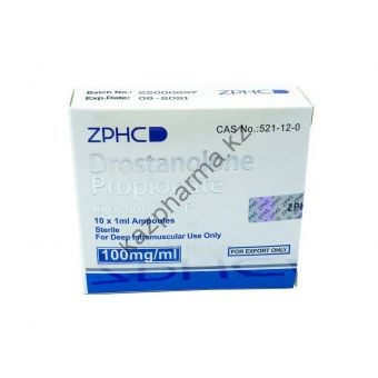 Мастерон ZPHC (Drostanolone Propionate) 10 ампул по 1мл (1амп 100 мг) - Краснодар