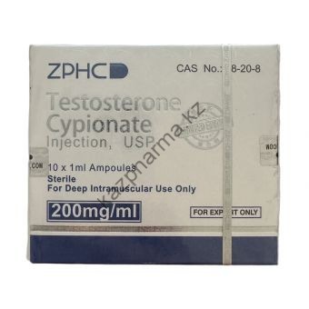 Тестостерон ципионат ZPHC (Testosterone Cypionate) 10 ампул по 1мл (1амп 250 мг) - Краснодар