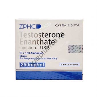 Тестостерон энантат ZPHC (Testosterone Enanthate) 10 ампул по 1мл (1амп 250 мг/1 мл) - Краснодар