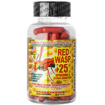 Жиросжигатель Cloma Pharma Red Wasp 25 (75 капсул) - Краснодар